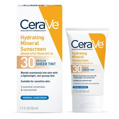 Tinted Hydrating Mineral Sunscreen Lotion, SPF 30