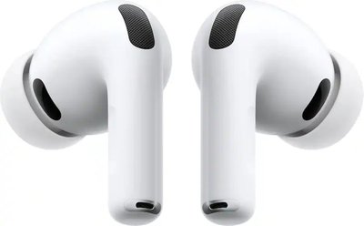 Apple - AirPods Pro 3, Wireless Active Noise Cancelling Earbuds with Heart Rate Sensing Feature - White