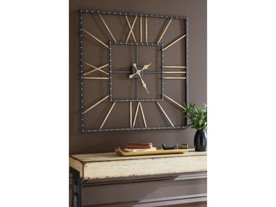Thames Metal Wall Clock