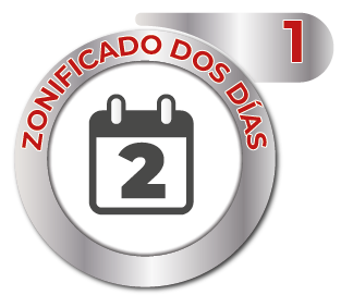 Servicio 2 Días Zonificado