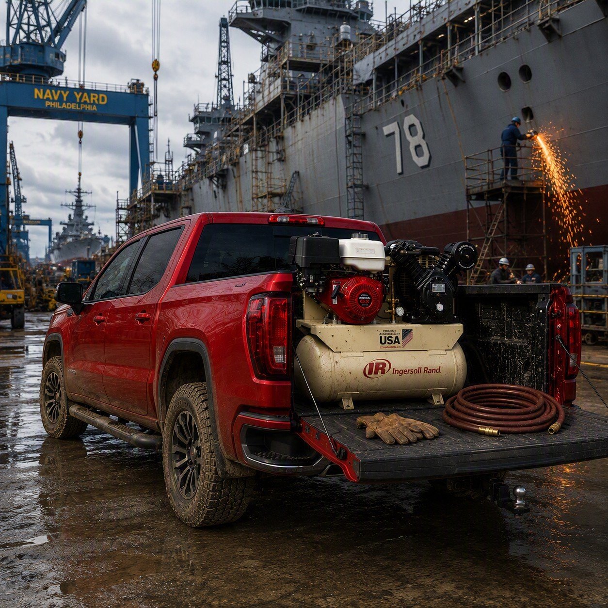 Buy Truck-Mounted Two Stage Gas Reciprocating Compressor