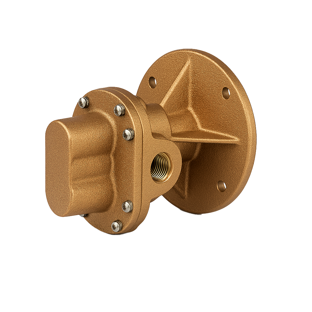 OBN990R | Bronze Gear Pump with Relief, Buna Lip Seal | (N990