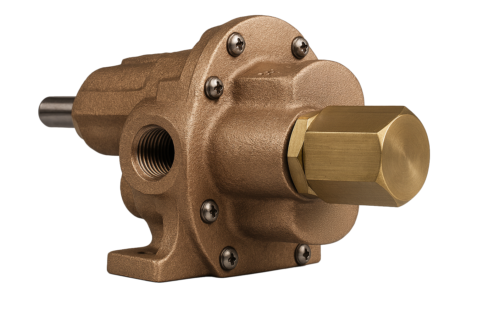 OBN4000RS3 | Bronze Pedestal Gear Pump, Relief, Buna | (N4000