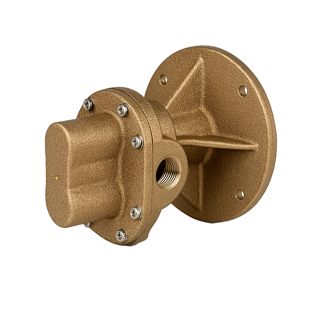 Buy OBN999R | Bronze Gear Pump with Relief, 1/2 Ports | (N999