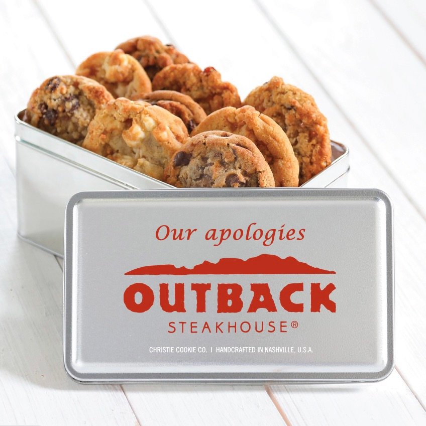 Outback Steakhouse Our Apologies Rectangle 12