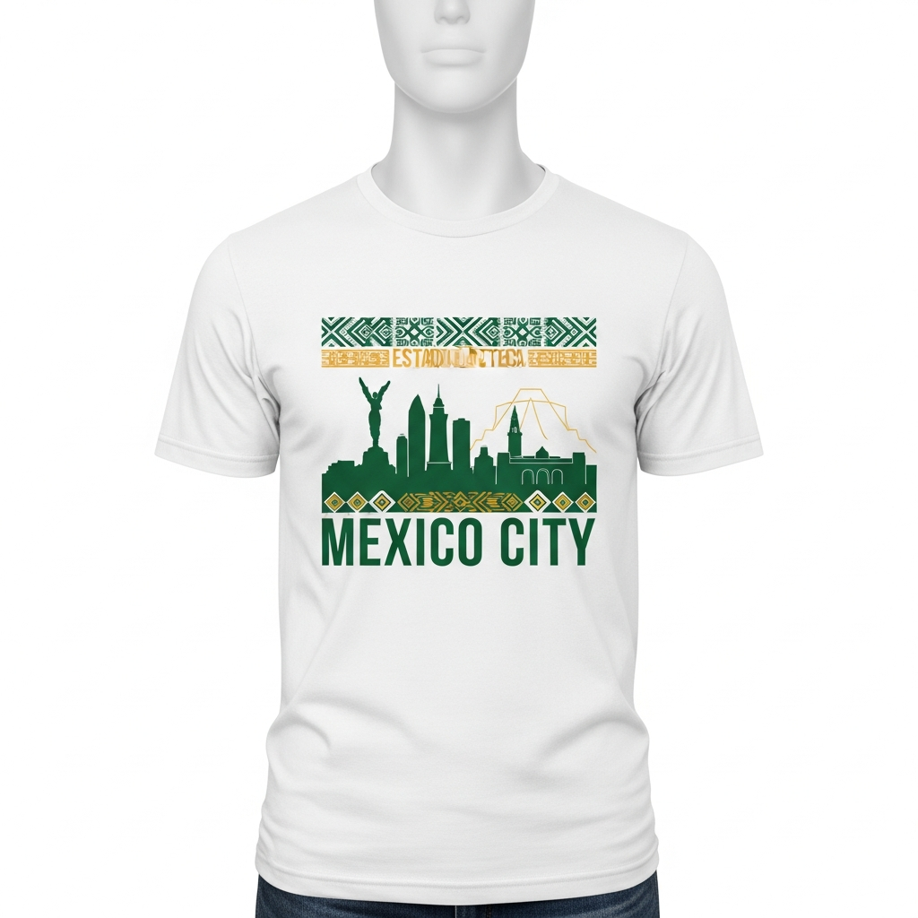 Mexico City Skyline Tee