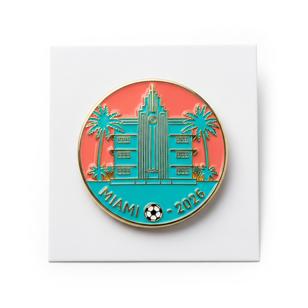 Miami Collector Pin
