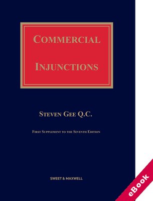 Commercial Injunctions 7th Edition, 1st Supplement