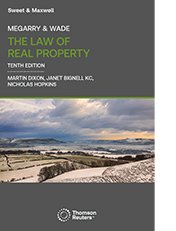 Megarry & Wade the Law of Real Property 10th Edition