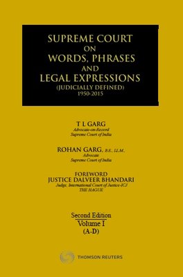 Supreme Court on Words, Phrases and Legal Expressions (Judicially Defined) 1950-2015