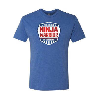 American Ninja Warrior In Training Men's Tri-blend Short Sleeve T-shirt