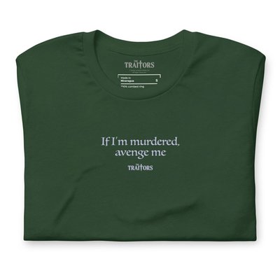If I'm Murdered, Avenge Me