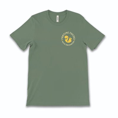 Fortune Favors Squirrel Logo T-shirt