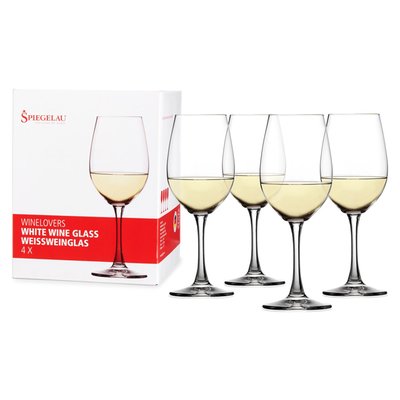 Wine Lovers 13.4 oz White wine glass set of 4