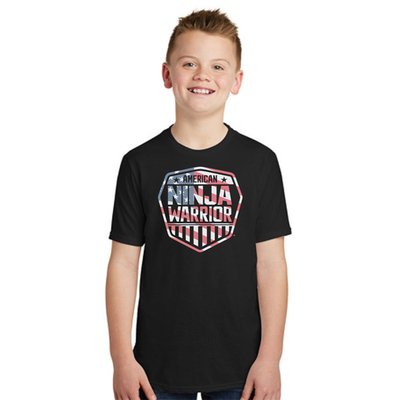 American Ninja Warrior Americana Youth T-shirt