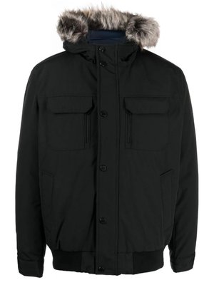 Michael Michael Kors Men's Down Puffer Bomber Coat Jacket