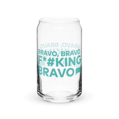 The Real Housewives Of Beverly Hills Bravo, Bravo Can Shaped Glass