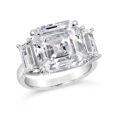 Ocean Drive Asscher Cut Ring