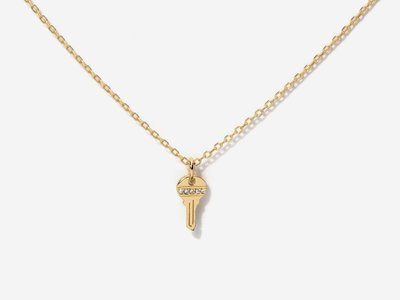Tiny Key Necklace