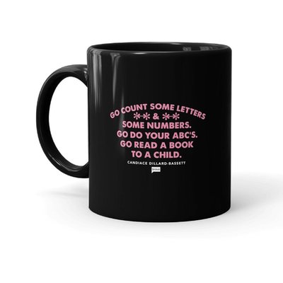 The Real Housewives Of Potomac Go Count Some Letters Black Mug