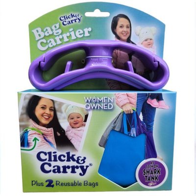 Bundled Set of Bag Carrier with Reusable Bags