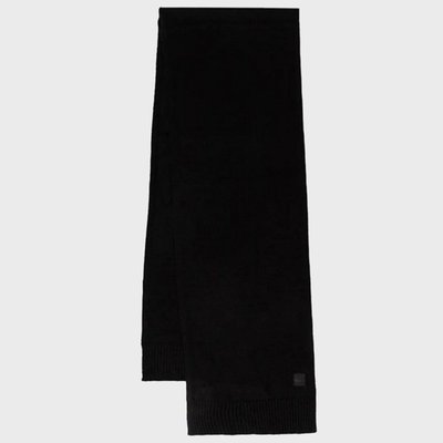 Hugo Boss Men's Akaio Ribbed Knit Scarf