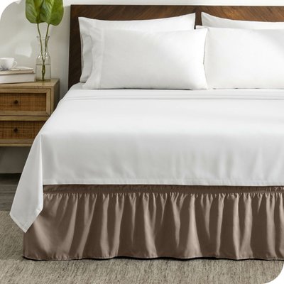 Polyester Wrap Around Bed Skirt