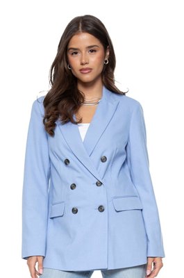 Your Ex Boyfriends Blazer - Periwinkle