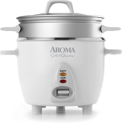 Pot Style Rice Cooker and Food Steamer