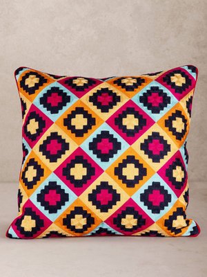 Mandira Geometric Pillow Cover, 20" x 20"