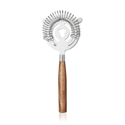 Cocktail Strainer with Acacia Handle