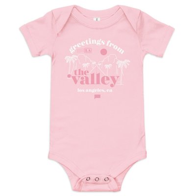The Valley Greetings From The Valley Baby Bodysuit