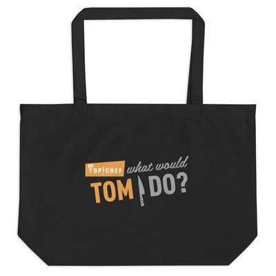 Top Chef What Would Tom Do Beach Bag