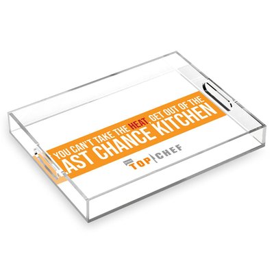 Top Chef Last Chance Kitchen Heat Acrylic Tray
