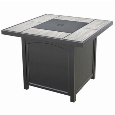 Four Seasons   Square Gas Fire Pit