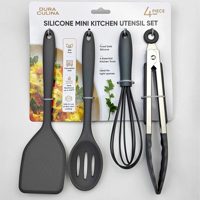 Mini Silicone Tool Set – Versatile, Non-stick, And Stylish