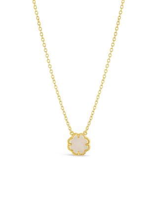 Rose Petal Pendant Necklace