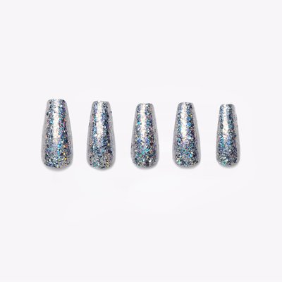 Tip Beauty Glitz Press On Nail Kit – Coffin