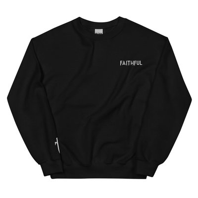 Sweatshirt Faithful Embroidered