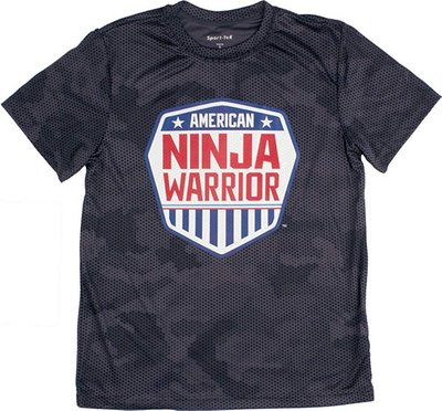 American Ninja Warrior Kids Camo Performance T-shirt