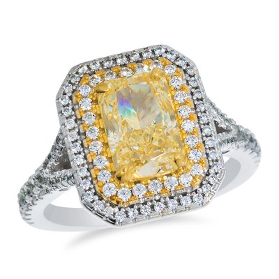Siena Canary Ring