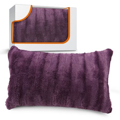 Plush Faux Fur Decorative Throw Pillow Cover, Soft Fuzzy Cushion Case
