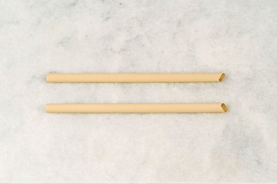 12mm Large Cropmade Bamboo Fiber Straw - PACK (100 pcs, Unwrapped)