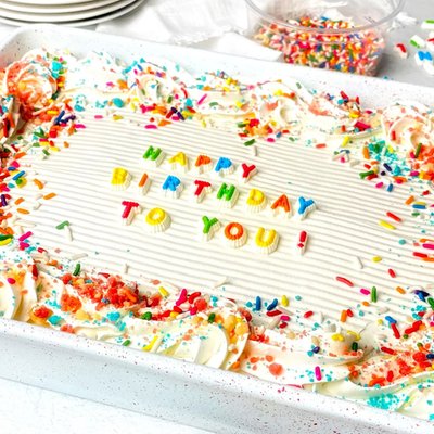 Birthday Cake Dessert Toppings