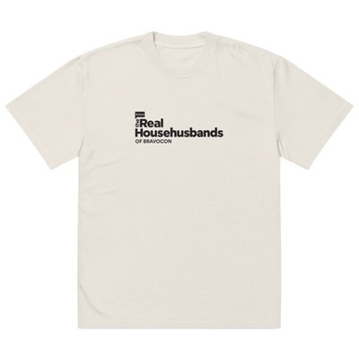 Real Househusbands of Bravocon Oversized Faded T-Shirt