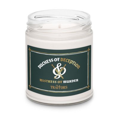 The Traitors Scented Candle Duchess of Deception