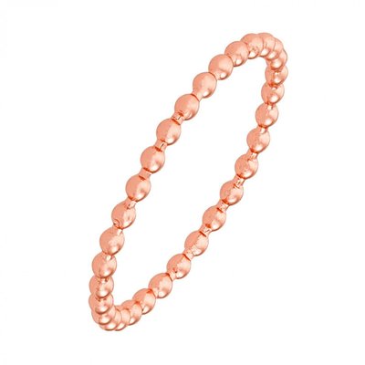 Petunia Women's 18k Gold Plated Dainty Stackable Fashion Ring