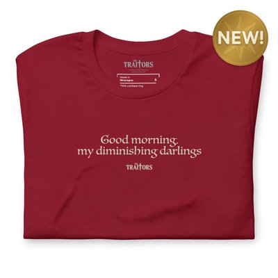 Good Morning, My Diminishing Darlings