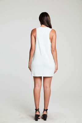 Slub French Terry Deep Armhole Muscle Tank Dress