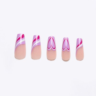 Tip Beauty Miss Sixty Press On Nail Kit – Coffin